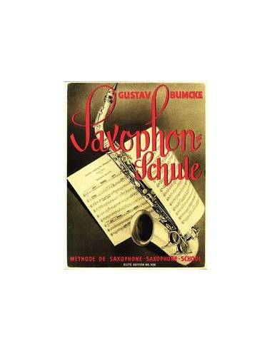 BUMCKE G.-Saxophone Method for Saxophone