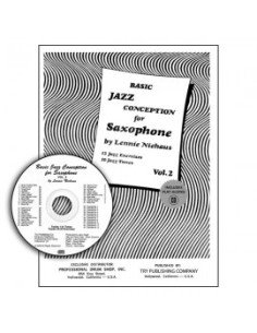 NIEHAUS L.-Basic Jazz Conception Vol.2 for Saxophone (Inc.CD)