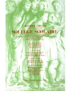 CHEVAIS M.-Solfege Scolaire Vol.1