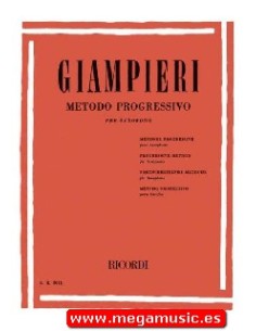 GIAMPIERI A.-Progressive Methode für Saxophon