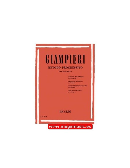GIAMPIERI A.-Progressive Method for Saxophone
