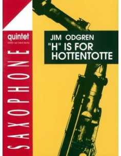 ODGREN J.-H est pour Hottentotte pour 5 Saxophones