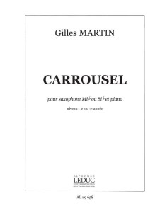 MARTIN G.-Carrousel für Es- oder B-Saxophon und Klavier