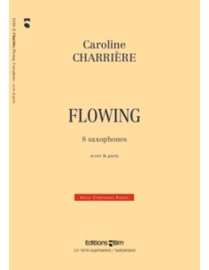 CHARRIERE C.-Flowing für 8 Saxophone