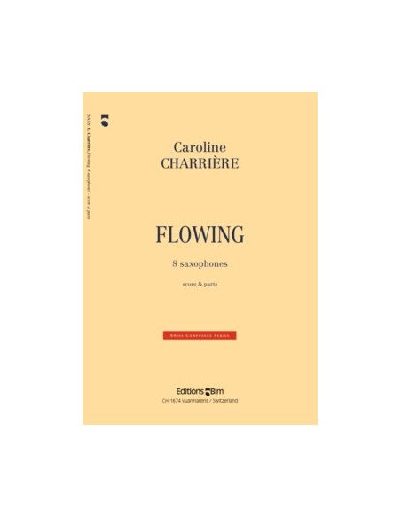 CHARRIERE C.-Flowing für 8 Saxophone
