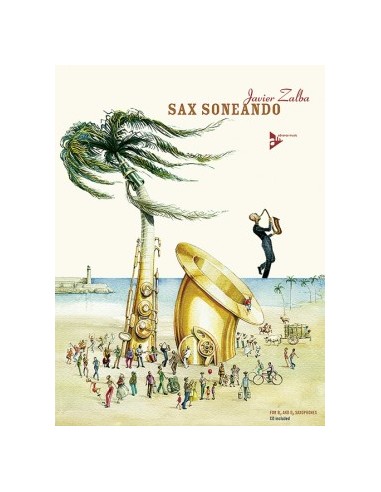 ZALBA J.-Sax Soneando (Methode) für Saxophon (Inc.CD)