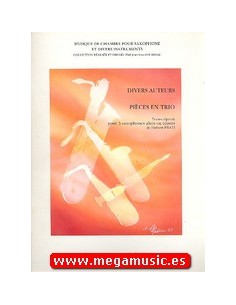 PRATI H.-Triostücke für 3 Saxophone