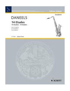 DANEELS F.-Etüden (14) für Es-Saxophon