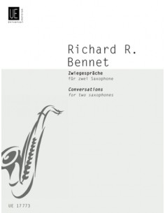 BENNETT R.R.-Conversations für 2 Saxophone