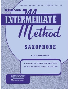 RUBANK-Intermediate-Methode für Saxophon (Skornicka)