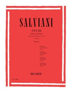 SALVIANI C.-Studi Vol.3 per Sassofono (Giampieri)