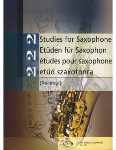 PERENYI E.-Estudios (222) para Saxofon