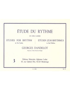 DANDELOT G.-Etude du Rythme Vol.3