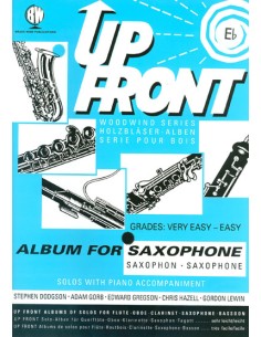 MISCELLANEOUS-Up Front Album for Alto Saxophone and Piano