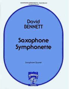 BENNETT D.-Saxophon Symphonette für 4 Saxophone
