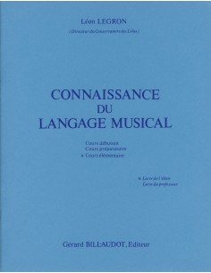 LEGRON L.-Knowledge of Musical Language 3rd (Elementary) (Student's Book) Blue