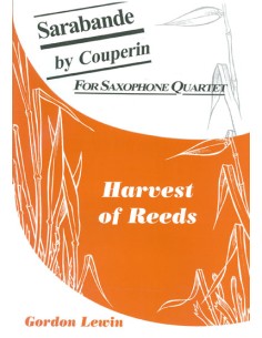 COUPERIN F.-Sarabande für 4 Saxophone (Lewin)