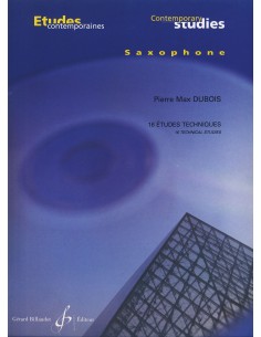 DUBOIS P.M.-Studi Contemporanei: 16 Studi Tecnici per Sassofono