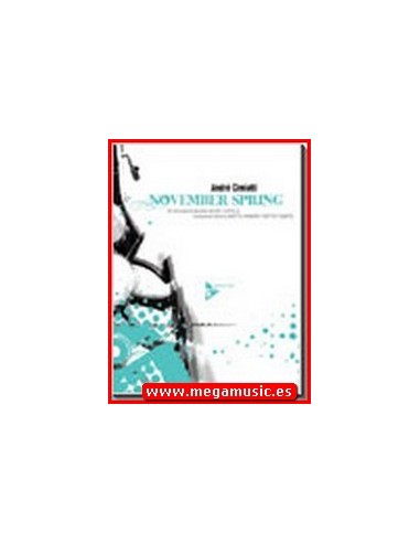 CIMIOTTI A.-November Frühling für 4 oder 5 Saxophone