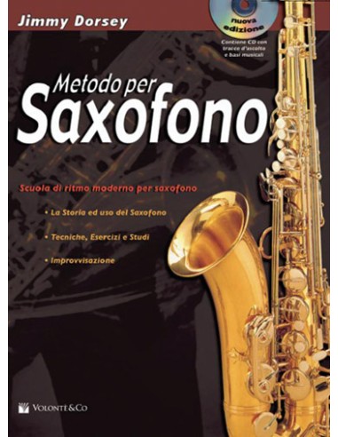 DORSEY J.-Saxophone Method for Saxophone (Inc.CD)