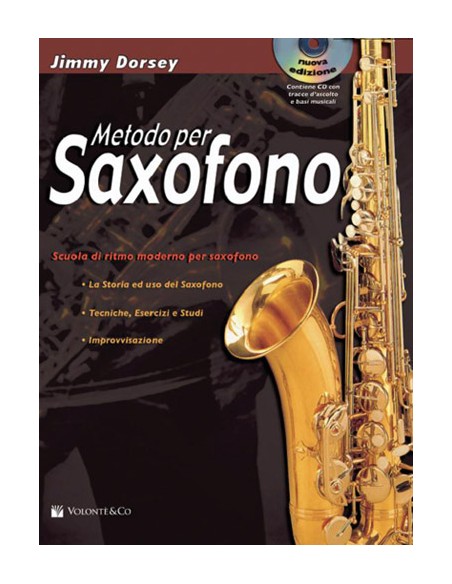 DORSEY J.-Saxophone Method for Saxophone (Inc.CD)