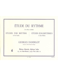 DANDELOT G.-Etude du Rythme Vol.4