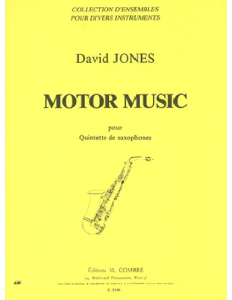 JONES D.-Music Motor für 5 Saxophone