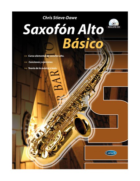 STIEVE DAWE C.-Basic Alto Saxophone (Inc.CD)