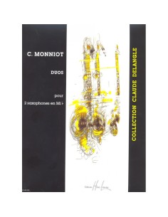 MONNIOT C.-Duos für 2 Es-Saxophone