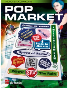 VARIE-Mercato Pop per Sassofono Alto (Inc.CD)