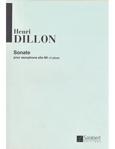 DILLON H.-Sonata per sassofono e pianoforte