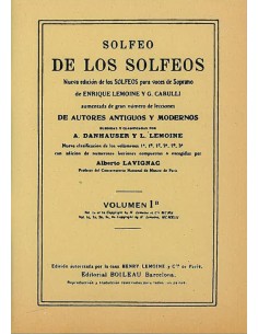 LEMOINE E.-Solfeggio de los Solfeggios 1ºB