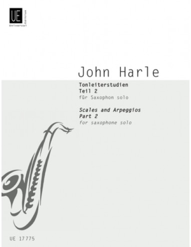 HARLE J.-Scale e Arpeggi Vol.2 per Sassofono