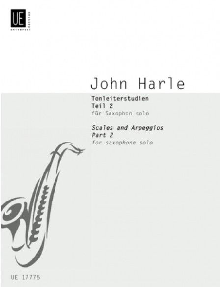 HARLE J.-Scale e Arpeggi Vol.2 per Sassofono