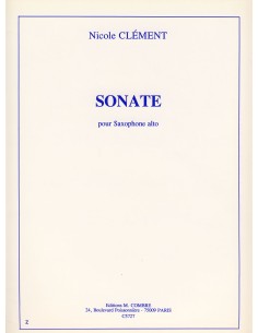 CLEMENT D.-Sonate para Saxofon Mib