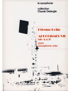 ROLIN E.-Aphorismes VII for Eb Saxophone