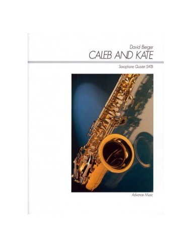 BERGER D.-Caleb e Kate per 4 sassofoni