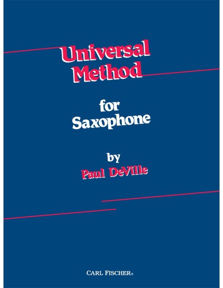 VILLE P.-Méthode universelle pour saxophone
