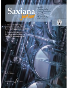 VARIOS-Saxiana Junior para Saxofon (Inc.CD)