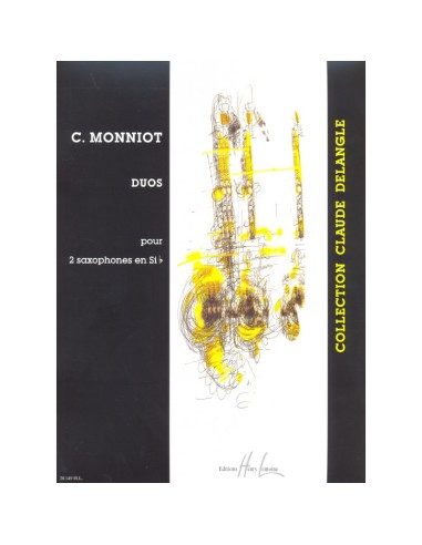 MONNIOT C.-Duos für 2 B-Saxophone