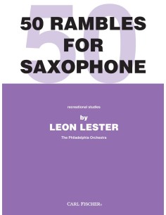 LESTER L.-Rambles (50) pour saxophone