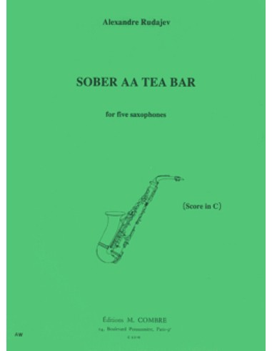 RUDAJEV A.-Sober AA Teebar für 5 Saxophone