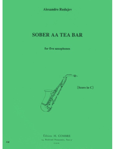 RUDAJEV A.-Sober AA Teebar für 5 Saxophone