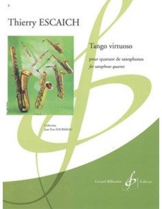 ESCAICH T.-Tango Virtuoso für 4 Saxophone