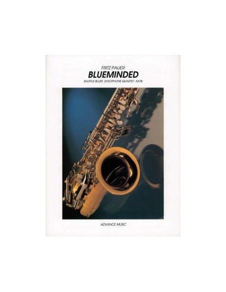 PAUER F.-Blueminded für 4 Saxophone