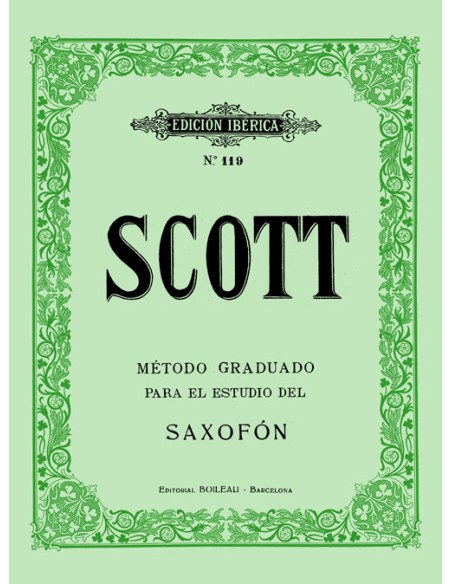 SCOTT R.-Methode für Saxophon (Iberisch)