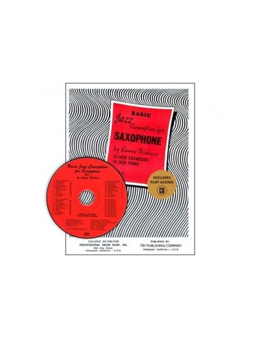 NIEHAUS L.-Basic Jazz Conception Vol.1 per sassofono (Inc.CD)