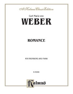 WEBER C.M.-Romanza per trombone e pianoforte