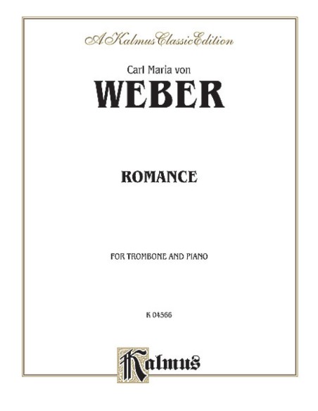 WEBER C.M.-Romanza per trombone e pianoforte