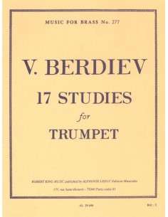 BERDIEV V.-Studies (17) for Trumpet